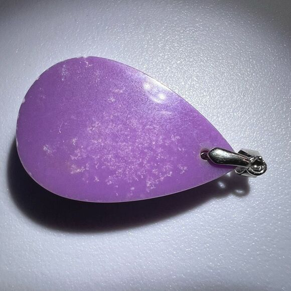 Phosphosiderite Crystal Pendant Silver 925 (#4) - Picture 5 of 11